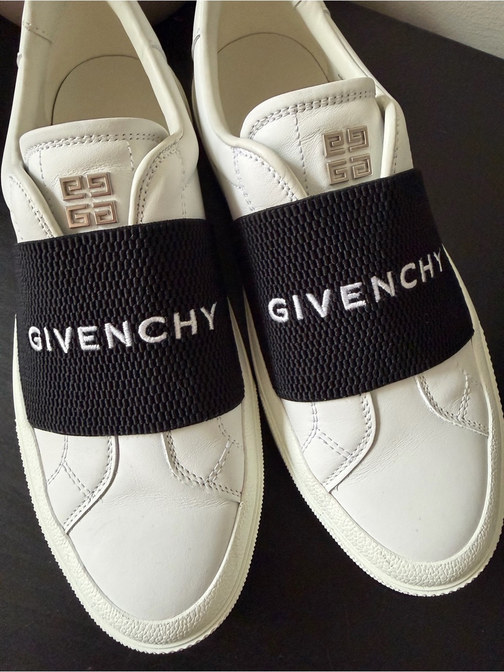 Givenchy City Leather Slip Ons